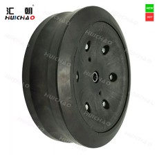12×4" Agricultural Planter Rubber Gauge Wheel Assembly