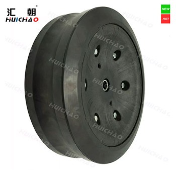 12×4" Agricultural Planter Rubber Gauge Wheel Assembly