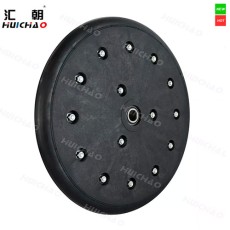 1×12" Agricultural Seed Press Wheel Assembly with Rubber Tire