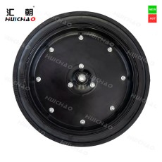 4.5×16" Complete Gauge Wheel Assembly – Steel R im Half & Poly Rim