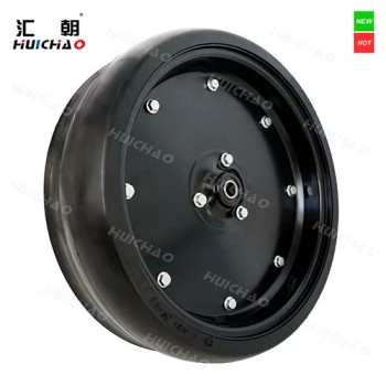 4.5×16" Planter Gauge Wheel Assembly – Rubber Tire, Steel Rim Half