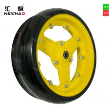 4.5×16" Agricultural Planter Gauge Wheel Assembly with Rubber Tire