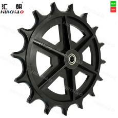 1×14" Poly Spike Closing Wheel Assembly for Agricultural Machinery
