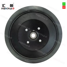 1×10" Semi‑Pneumatic Seeder Press Wheel Assembly