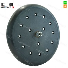 2×13" Semi‑Solid Roller Wheel Assembly for Agricultural Seeders