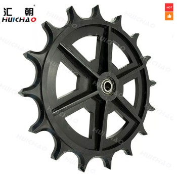 14" Poly‑Spike Closing Wheel Assembly for Seed Drill (Spiked Closing Wheel)