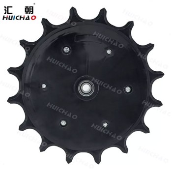 14×1" Spiked Closing Wheel Assembly – Poly Spike Ring Closing Wheel